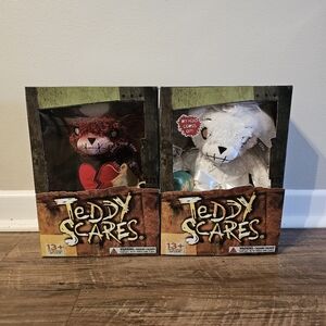 Teddy Scares Annabelle Wraithia & Edwin Morose Plush
